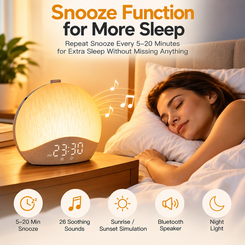 Sunly Sunrise Serenity Alarm Clock